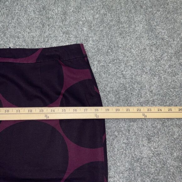 Boden Skirt Womens Size 8 Purple Pencil Zipper Slit lined Career Casual - Picture 5 of 10
